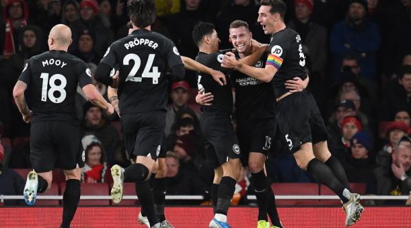arsenal brighton 1 2 tunarii au cel mai slab parcurs de 42 de ani