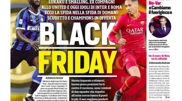 corriere dello sport dupa incidentul cu prima pagina pe cine faceti voi rasisti