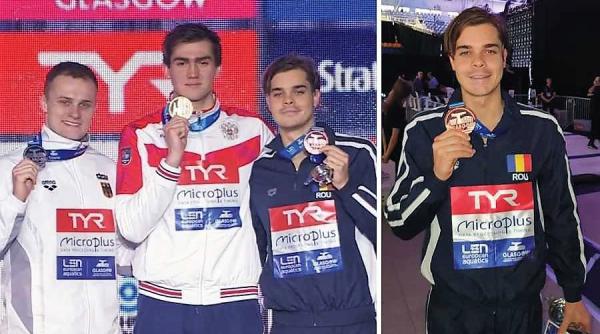 robert glinta medaliat la europenele de la glasgow