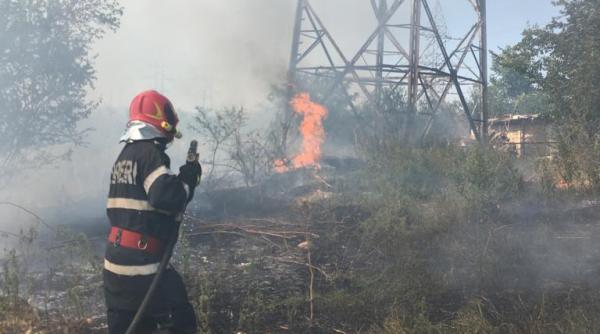 barbat gasit carbonizat in zona unui incendiu de vegetatie