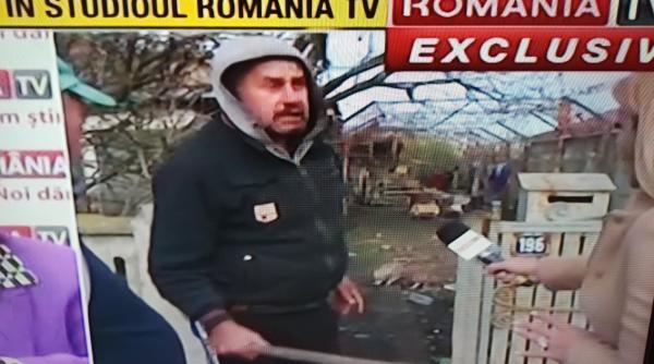 vecinul lui gheorghe dinca a sarit cu bata la reporterul romania tv scene incredibile