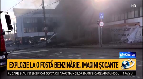 o benzinarie din galati inchisa de cativa ani a explodat