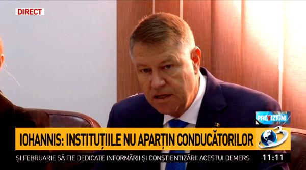 klaus iohannis declaratii la csm