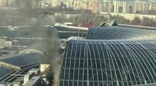 update incendiul din afi cotroceni a fost de mici dimensiuni si a fost stins imediat