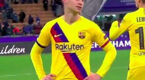 video momentul cumplit in care frenkie de jong vede ca ajax a fost eliminata din champions league