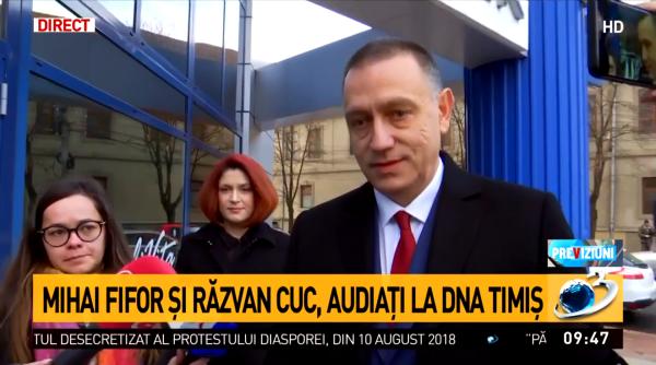 mihai fifor a ajuns la dna timisoara