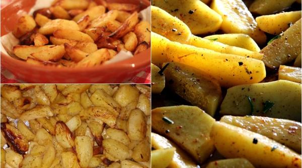 cartofi aromati la cuptor reteta de post perfecta gust excelent