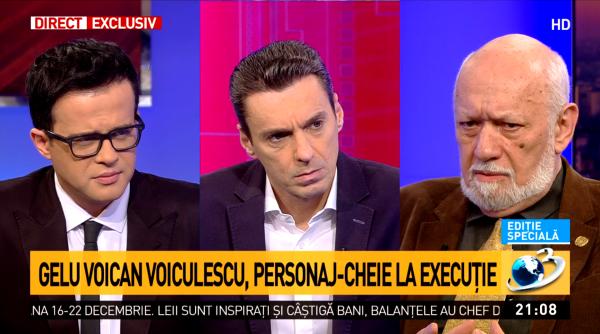 gelu voican voiculescu cum l a cunoscut pe generalul atanasie stanculescu momentul in care i ar fi predat puterea lui iliescu