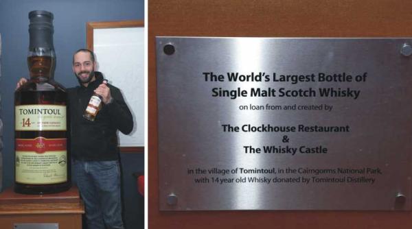 cea mai mare sticla de whisky din lume vanduta la pretul unei garsoniere