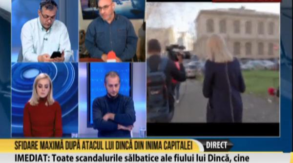 jurnalistii batuti de fiul lui dinca  declaratii in premiera la romania tv
