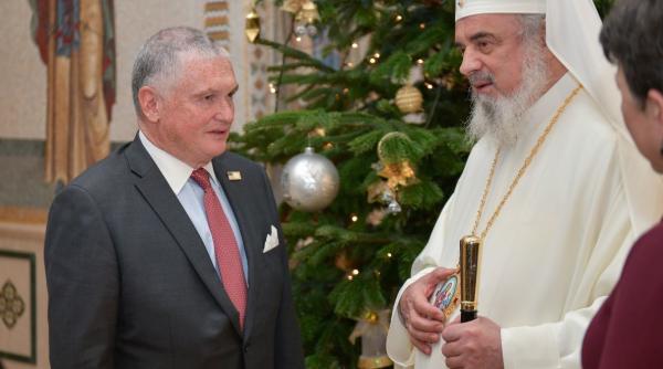 adrian zuckerman ambasadorul sua in romania primit de patriarhul daniel