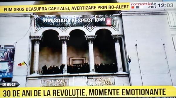 30 de ani de la revolutie suna sirenele la timisoara
