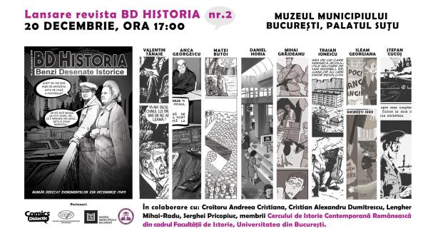 revista bd historia benzi desenate istorice numar special dedicat evenimentelor din decembrie 1989