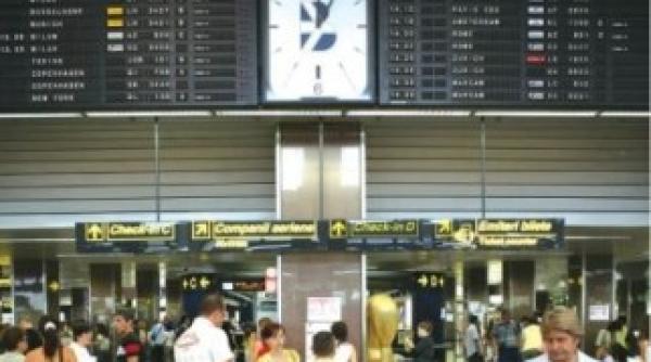 haos pe aeroportul otopeni blocaj si cozi uriase