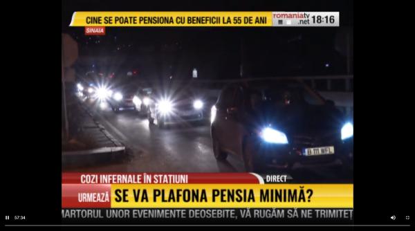 aglomeratie pe dn1 se circula bara la bara pe valea prahovei