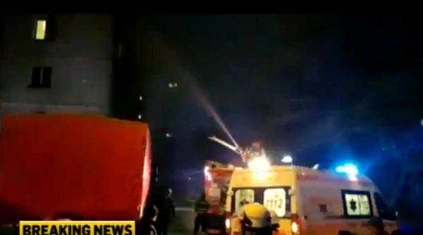 barbat carbonizat intr un incendiu la un bloc din iasi
