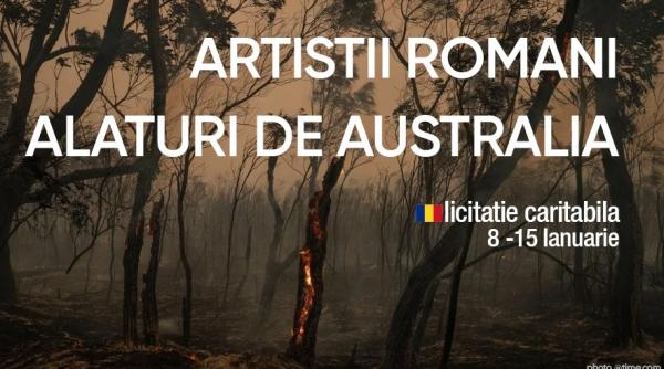 licitatie pe facebook pentru donatii in beneficiul australiei