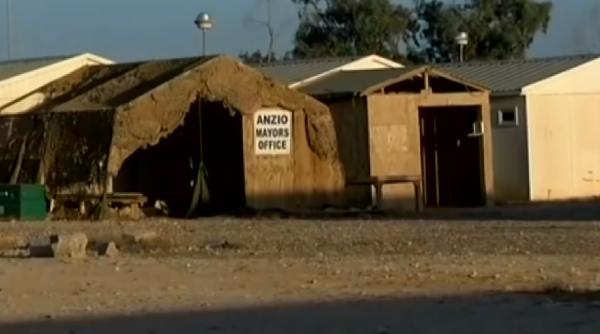 o racheta a cazut in apropierea bazei militare balad unde se afla trupe americane