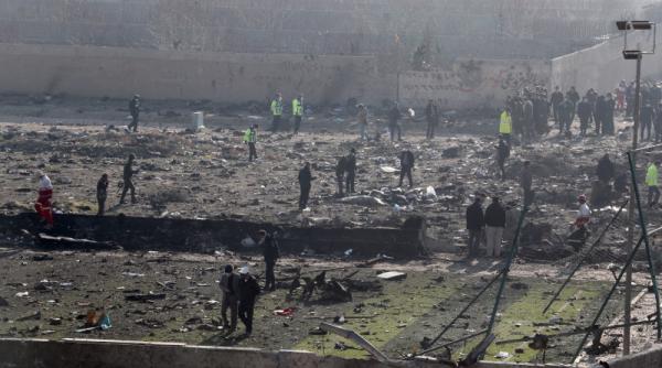 raport despre avionul de pasageri prabusit in iran