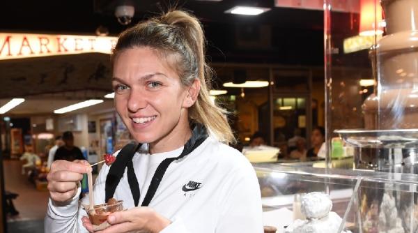 adelaide australia cu simona halep la piata