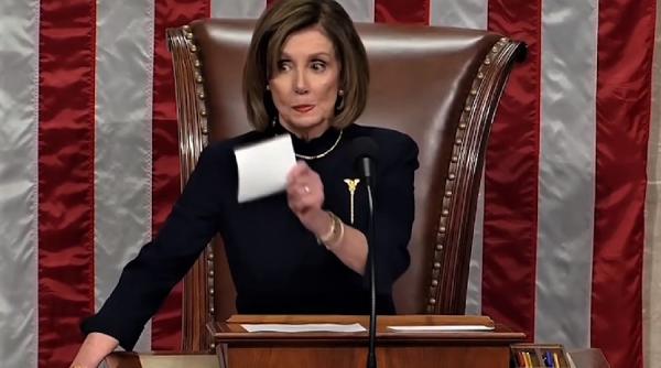 pelosi trimite actul de acuzare a lui trump in senat
