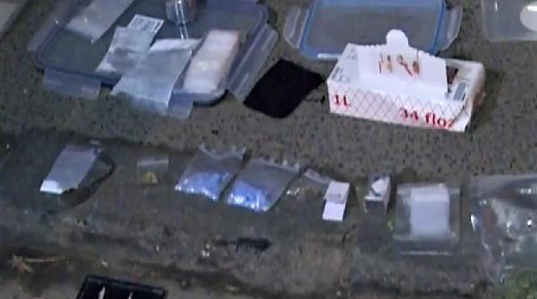 sofer prins drogat si cu substante interzise in masina razie de amploare a politiei