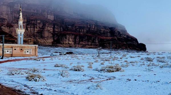 arabia saudita acoperita de zapada