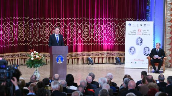 klaus iohannis mesaj la academia romana cu ocazia zilei culturii romane