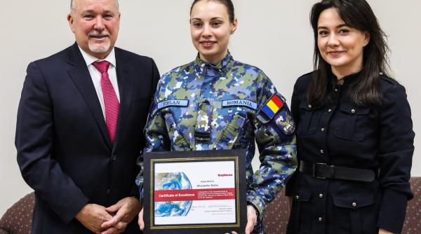 locotenent roman premiat in cadrul cursurilor de instruire pentru rachetele patriot