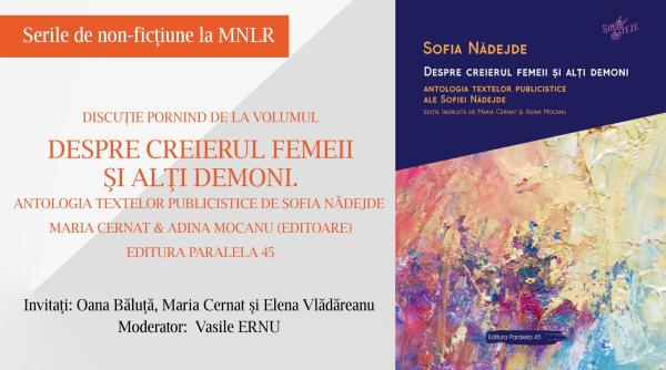 despre creierul femeii si alti demoni dezbatere la mnlr