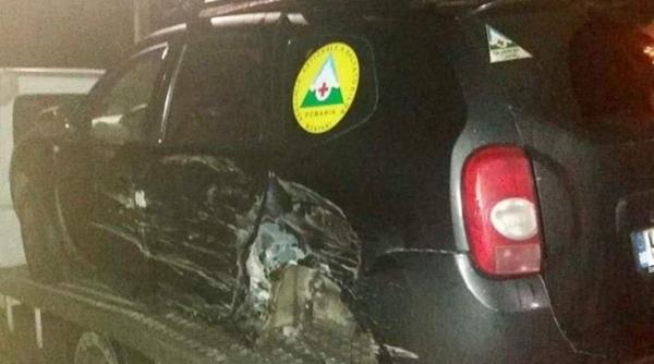 salvamontistii cer girofar pe masini dupa un accident rutier
