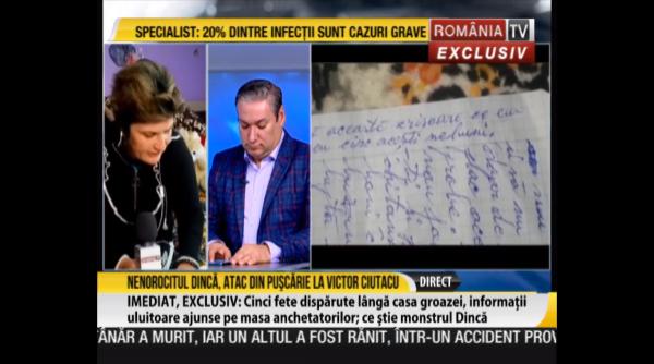 scrisoarea trimisa de dinca familiei melencu monica melencu a citit documentul