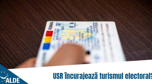 vot cu viza de flotant alde acuza usr ca incurajeaza turismul electoral