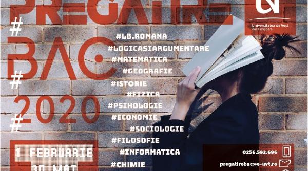 bac 2020 cursuri de pregatire organizate de uvt