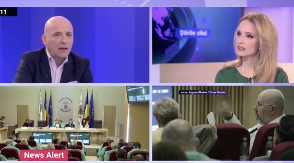 badulescu gest obscen in primaria capitalei a fost scos din sarite de ciceala