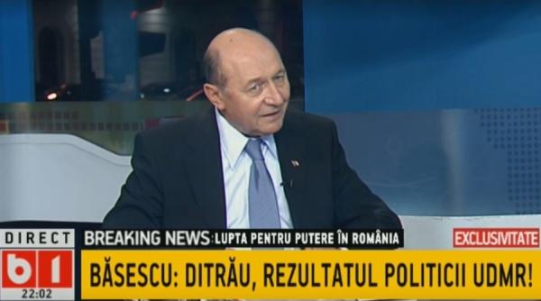 cazul ditrau traian basescu pune tunurile pe udmr