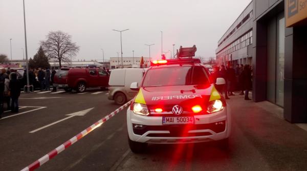 cladire de birouri evacuata de urgenta la timisoara