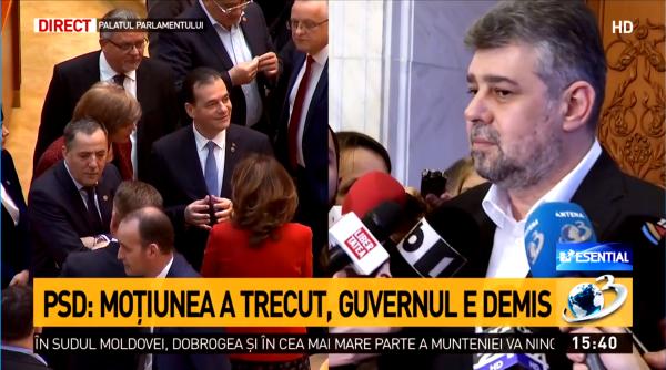 ciolacu dupa caderea guvernului orban nu va ascund o sa am o discutie cu ponta