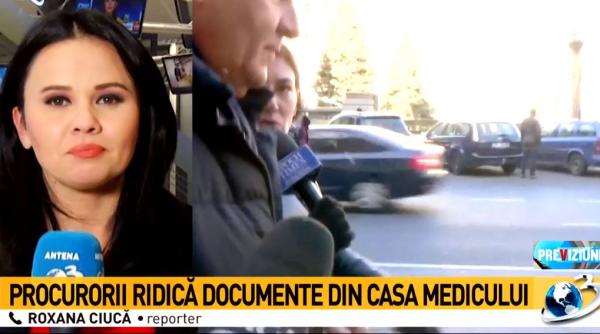 perchezitii la doctorul beuran se ridica documente antena 3