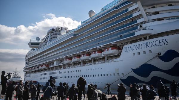 alte 67 de persoane de pe vasul de croaziera diamond princess depistate pozitiv cu coronavirus