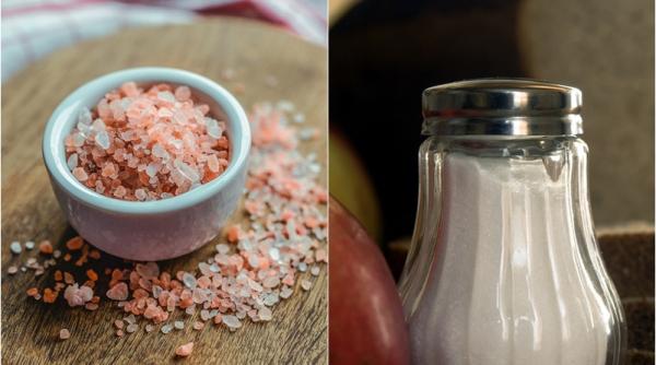 care este diferenta dintre sarea roz de himalaya si sarea de masa