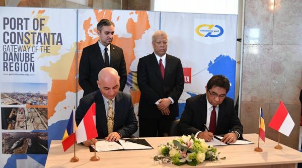 cn administratia porturilor maritime sa constanta memorandum de intelegere cu indonezia