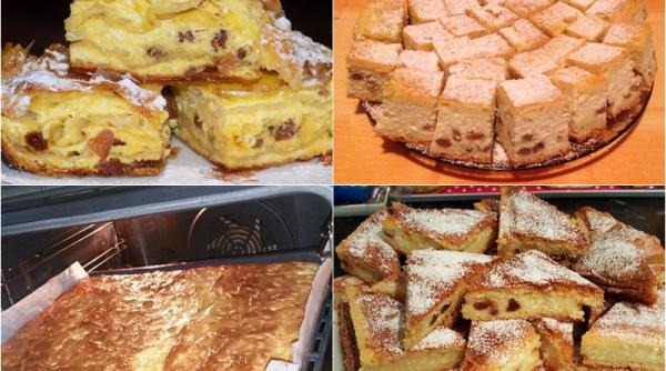 placinta cu branza dulce si stafide prajitura preferata in orice sezon