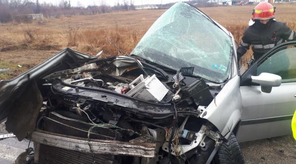 transport agabaritic accident grav pe dn 7 doua persoane ranite