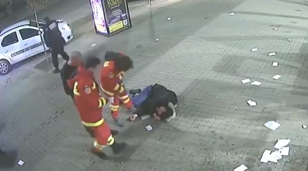 barbat batut de mai multi agenti de paza in arad s a deschis dosar penal