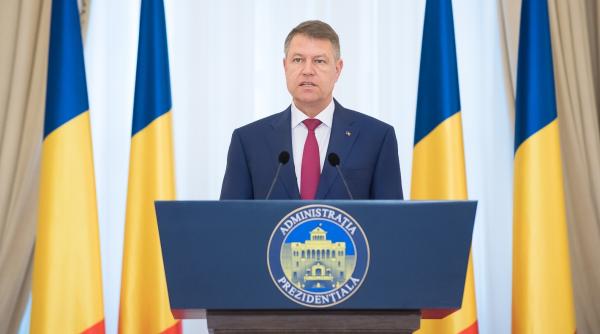 klaus iohannis declaratie de presa de la orele 19 00