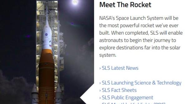 racheta monstru nasa va fi intarziata din nou din pricina preturilor