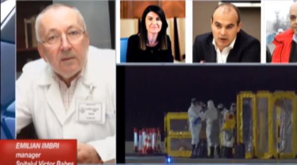 emilian imbri manager spitalul victor babes suntem pregatiti sa stam in prima linie