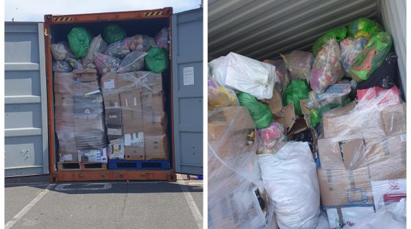 inca un container cu deseuri depistat in portul constanta sud agigea
