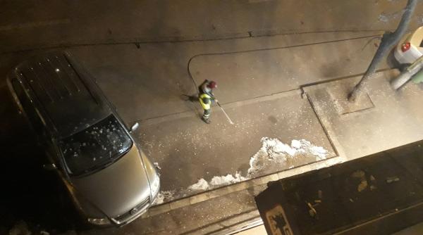 masuri sporite in capitala strazile din sectorul 1 spalate cu dezinfectant de teama covid 19